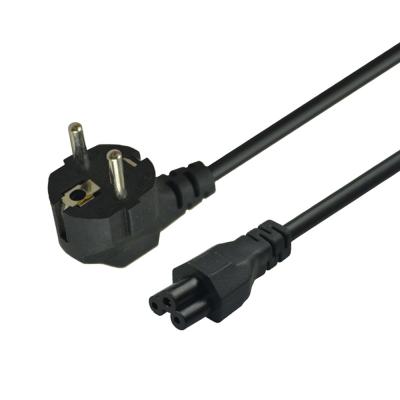 China Computer SIPU factory hot sale 2pin European power plug with EU C13 connector plug power cable Te koop