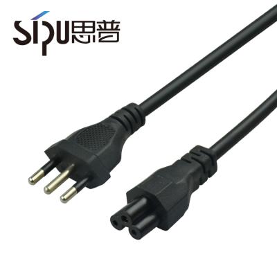 중국 Computer SIPU 16A 220V 2 Pin Plug In Power Cable US 3 Prong European Standard Power Cord 판매용