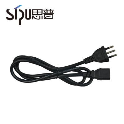 中国 High Quality COMPUTER SIPU Brazil PVC Power Cord For PC 販売のため