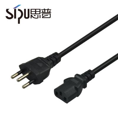 중국 Telecommunication SIPU Brazil AC Power Cord High Speed ​​Cable For PC Power Plug 230v Wholesale Electrical Cable 판매용