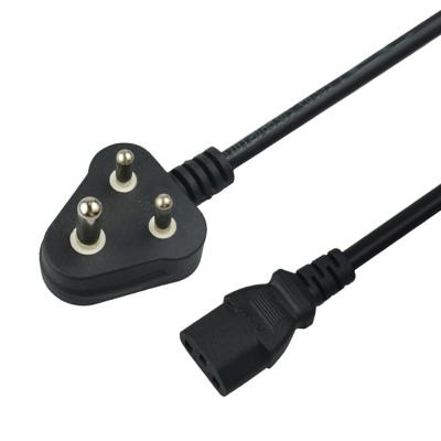 中国 Wholesale High Quality COMPUTER SIPU INDIA PC Fuse Cords With Molded Plug Power Cable 販売のため