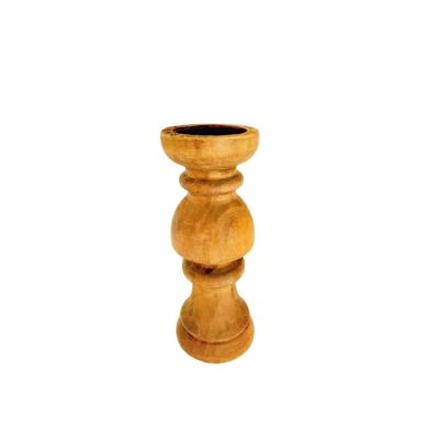 China Candle Holders Home Decor Wood Candlesticks Candlestick Home Decor Table Candle Holder Home Look for sale