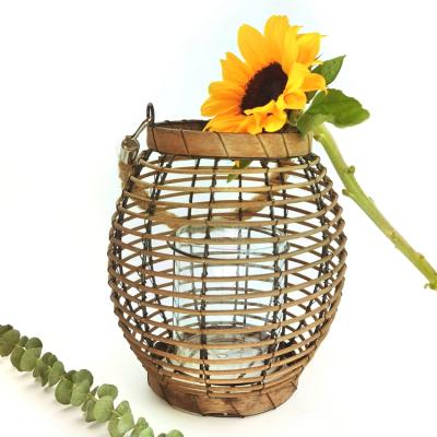 China Home Decoration Chinese Import House Decoration Bamboo Arts And Crafts Candle Lantern for sale