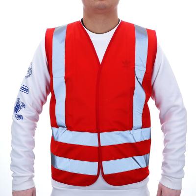 China High Safe Protective Visibility Reflective Red Vest For Sale for sale