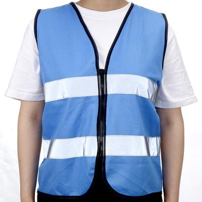 China High Visibility Kids Safety Adjustable Visibility Safety Vest Gear Stripes Reflective Jacket for sale