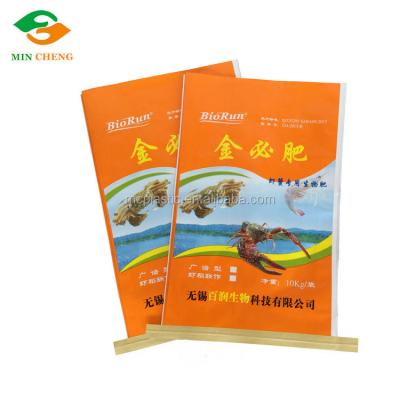 China Full Printed Deli Bopp Laminated PP Woven Grocery Bag For Crab And Lobster for sale