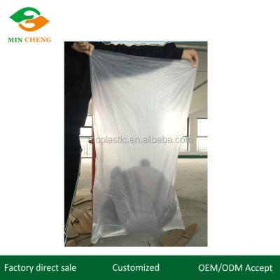 China LDPE Liner Moisture Proof Transparent Bag For Bottle Food Packing Waste for sale