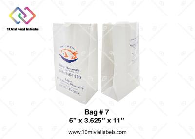 China Foldable 120GSM Custom Paper Bag Recycled Material And Cute Pattern for sale