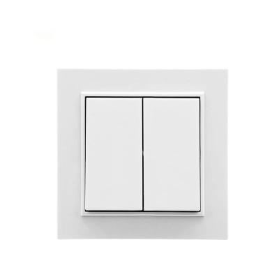 China 10A 250V With Hanger Wall Lamp Switch 2 Way Wall Switch Socket Best China Eu China Price Wall Switches S82/L2/1 for sale