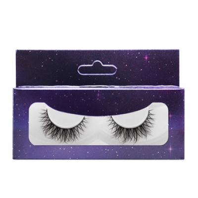 China Factory Price 25mm Reusable Silk False Eyelashes With Packaging Box 100% Customized False Mink Tape Handmade Eyelashes for sale