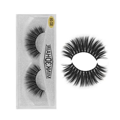 China Three-Dimensional Multi-Level False Mink Fake Eyelashes, 100% Handmade Dramatic Thick Criss Cross False Eyelashes Group, Long Soft Reusable 3D Presentation Eyelashes for sale