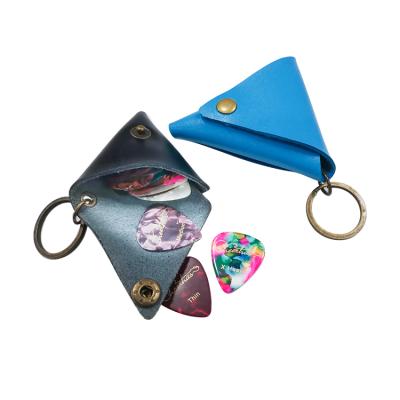 China GUITAR Wholesale PU Guitar Pick Leather Colorful Stand Large for sale