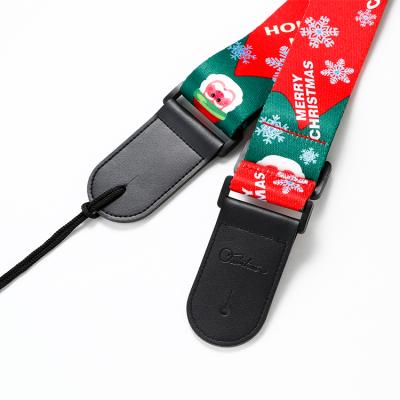 China GUITAR Guitar Strap Christmas Gifts Christmas Guitar Strap for sale