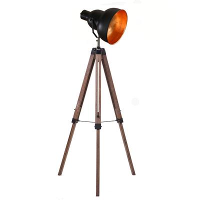 China New Modern Copper Factory Direct Selling American Retro Bar Corner Floor Lamp Minimalist LED Standing Lamp for sale