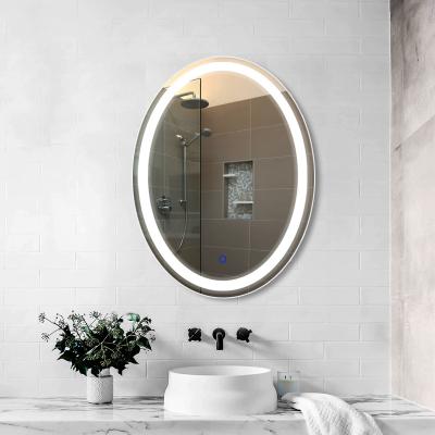 China 2021 Modern New Modern Led Round Shape Bathroom Wall Mounted Home Vanity Mirror Lighting Decorative Light for sale