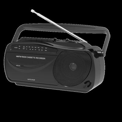 China AM/FM/earphone/cassette recorder cassette radio for sale