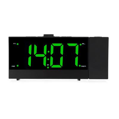 China FM/ALARM CLOCK/PROJECTION/USB CHARGING projection alarm clock for sale