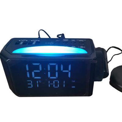 China FM/alarm clock/porjection/vibrator projection alarm clock for sale