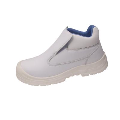 China Steel Toe Fabric Mesh Casual Soft Work Safety Shoes Sample Available White Color Microfiber for sale