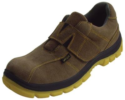 China New OEM Factory Steel Split Toe Work Safety Boots Safety Leather Steel Shoes Manufacturer for sale