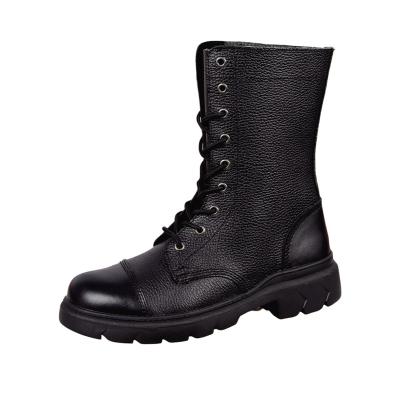 China Anti Static Leather Work Safety Steel Toe Friendly Service Completely Waterproof Boots for sale