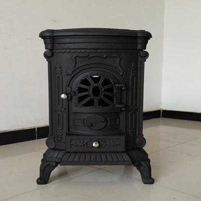 China EUROPEAN China Supplier Cast Iron Stove , Wooden Double Doors Fireplace BSC309-1 for sale