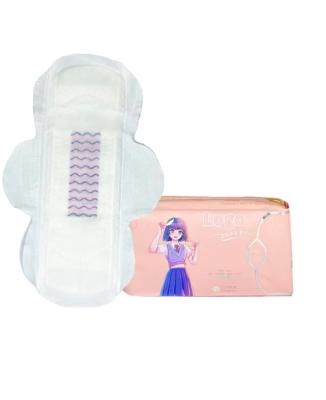 China Super Absorbent Dry Feminine Disposable Menstrual Day Use Sanitary Pad Dispenser Mesh Hygiene Products Label Customization Sanitary Napkin for sale