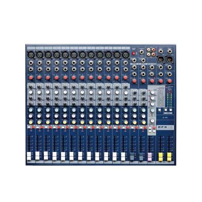 China Factory Offer Good Price EFX12 Mixer 12 Channel Audio Mixer 44*36*8 for sale