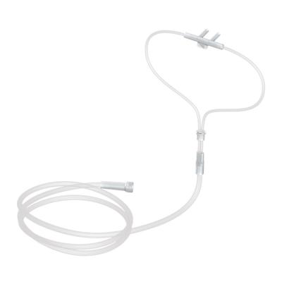 China Outstanding Professional Design Oxygen Delivery Quality Twin Bored Oxygen Nasal Cannula For Adult for sale