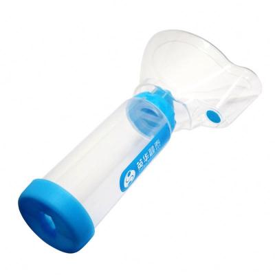 China For Asthma Inhaler Competitive Price Pediatric Spacer Pediatric Child Silicone Nebulizator Easy Inhalation Chamber for sale