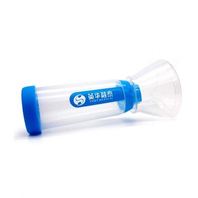 China For Pediatric Asthma Inhaler Good Quality Nebulizer Asthma Aerosol Silicone Inhalation Chamber For Dose Inhaler for sale