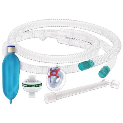 China Factory Price Medical Professional Manufacturer PVC+ PP Flextube Expandable Anesthesia Breathing Circuit for Sale for sale