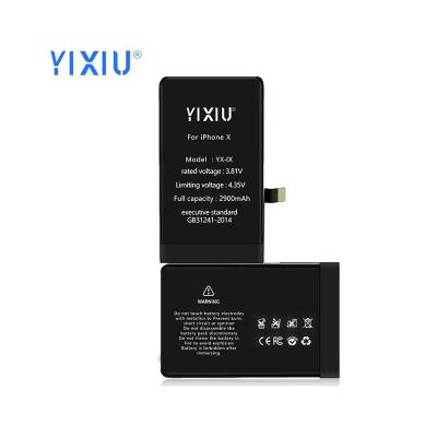 China Other factory price made manufacturers mobile phone battery for iphone-x for sale