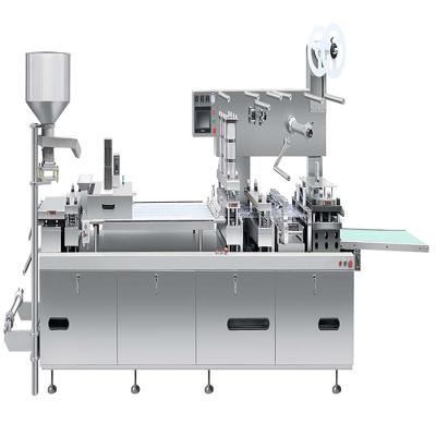 China Automatic Food Lollipop Candy Blister Packing Machine for sale