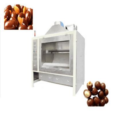 China Automatic Snack Factory Peanut Coating Machine Chocolate Belt Coater for sale