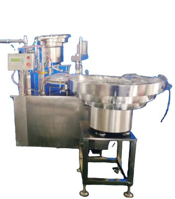 China Factory Mini Vial Filling Machine Vial Liquid Filling Capping Plugging for sale