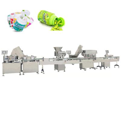 China Automatic High Quality Dairy Factory Chewing Gum Bottle Packing Machine for sale