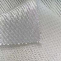 China 100D Breathable Sports Fabric 100% Polyester 102GSM Mesh Material 160cm 63'' for sale