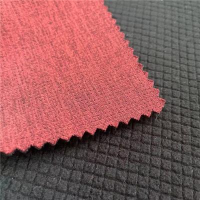 China 100 Polyester Jersey Bonded Fabric 75D 350gsm 150cm Waterproof Windproof for sale