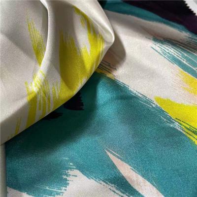 China Polyester Printed Spandex Fabric 50DX50D 20D 85gsm 150cm Breathable Water Proof fabric for sale