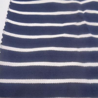 China Stripe 30% Linen 70% Cotton Home Textile Blended  Fabrics 247Gsm 150CM Anti Bacteria for sale