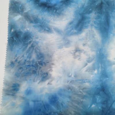 China Tie Dyed Jersey Breathable Sports Material Fabric 40D 100% Nylon 160cm for sale