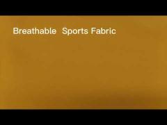 UV Proof Breathable Sports Fabric 75% Nylon 25% Spandex