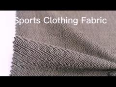 Breathable Sports Clothing Fabric 30% Polyester 8% Spandex