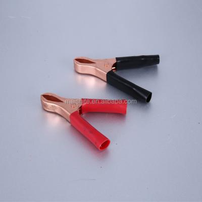 China Connecting Cable C50 Professional 30A Battery Clip Set Black / A.W.G. 18-10 isolated red for sale