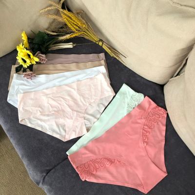 China New European and American style ultra-thin antibacterial and comfortable and fashionable panties of no net girls underwear for women for sale