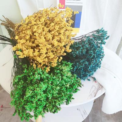 China Factory Supply Factory Preserved Limonium Decorative Natural Crystal Grass Flower Materials Wholesale for sale