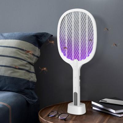 China Factory Direct Sale Mosquito Killer Viable Drop Lamp Electric 2 In 1 Electronic Bug Swatter USB Rat Killer for sale