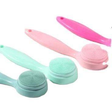 China Soft Face/Body Cleansing China Top Quality Silicone Shower Massage Scalp Brushes Body Massage Brush for sale