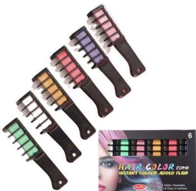 China Best Selling Low Price Hair Chalk Quick Dye Safe Comb Set Hair Dye Chalk Hair Dye Quick Dye Comb for sale